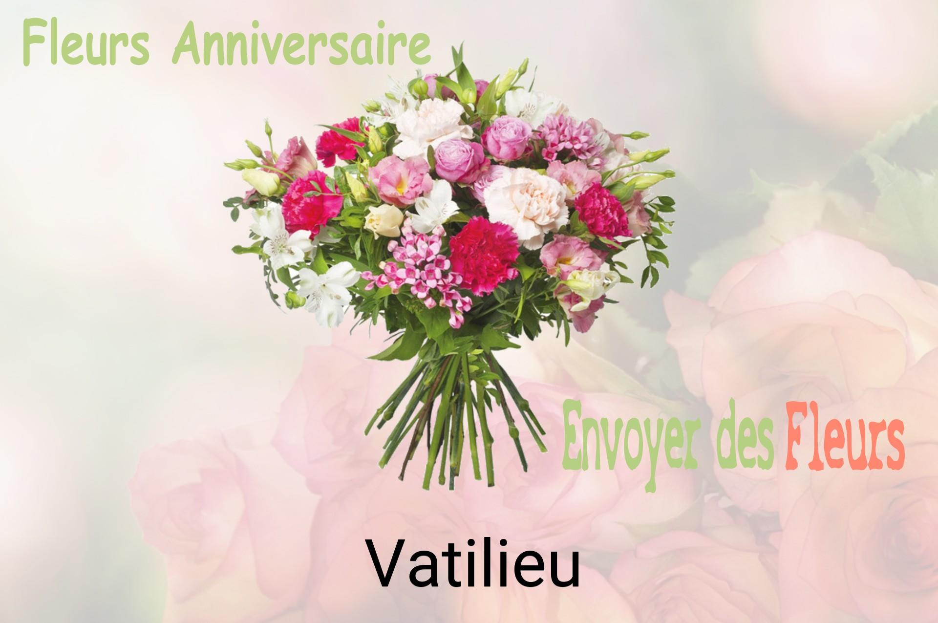 Bouquet de fleurs d’anniversaire livré à Vatilieu
